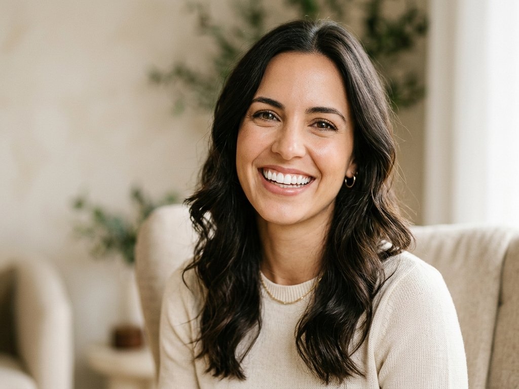 Sonrisa radiante tras la colocación de carillas dentales